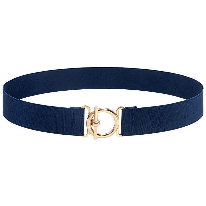 Women's Elastic Waistband Fashion Stretch Corset Korean Style Versatile Dress Decoration Thin Belt Women's Elastic Waistband Fashion Stretch Corset Korean Style Versatile Dress Decoration Thin Belt